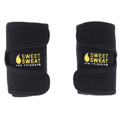 Sports Research, Sweet Sweat Arm Trimmers, Unisex-Regular, Yellow, 1 Pair Review