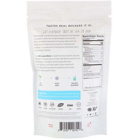 Mjölk, Kokosnötvatten, Drycker: Sprout Living, Organic Coconut Water Powder, 8 oz (225 g)