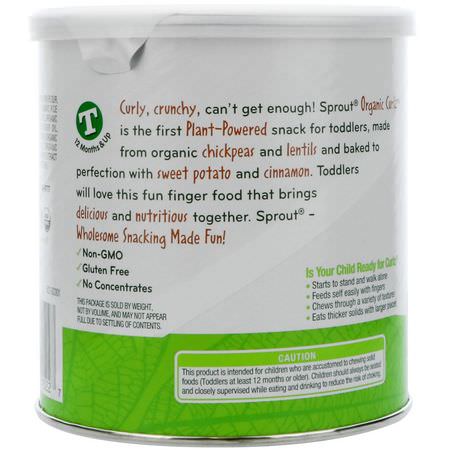 Sprout Organic Snacks Bars Finger Food - Fingermat, Barer, Mellanmål, Barnmatning