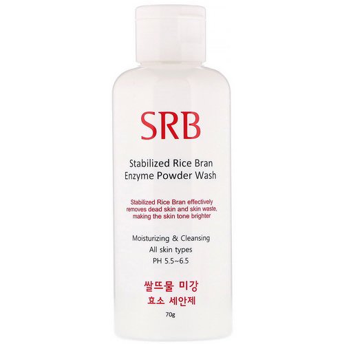 SRB, Stabilized Rice Bran Enzyme Powder Wash, 70 g Review
