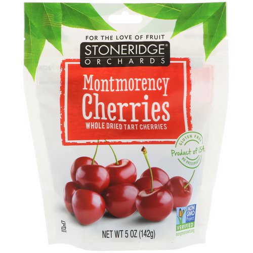 Stoneridge Orchards, Montmorency Cherries, Whole Dried Tart Cherries, 5 oz (142 g) Review