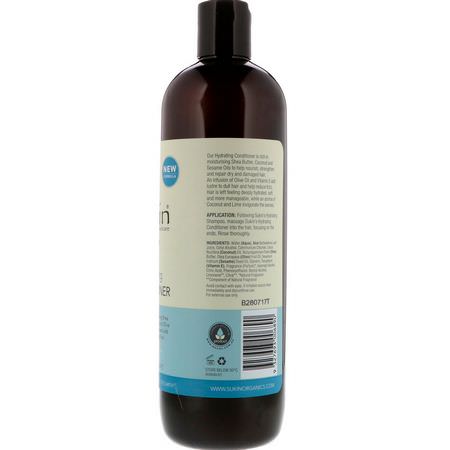 Balsam, Hårvård, Bad: Sukin, Hydrating Conditioner, Dry and Damaged Hair, 16.9 fl oz (500 ml)