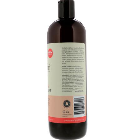 Balsam, Hårvård, Bad: Sukin, Volumising Conditioner, Fine and Limp Hair, 16.9 fl oz (500 ml)