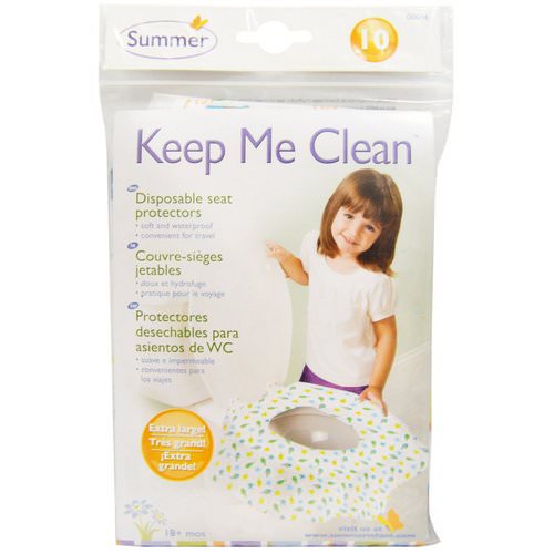Summer Infant, Keep Me Clean, Disposable Seat Protectors, 10 Seat Protectors Review