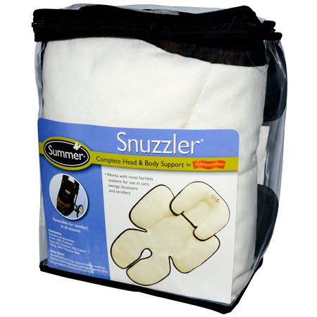 Baby Travel, Kids, Baby: Summer Infant, Snuzzler, Complete Head & Body Support from Birth - 1 Year