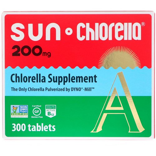 Sun Chlorella, A, 200 mg, 300 Tablets Review