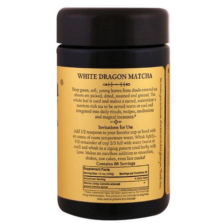 Grönt Te, Matcha Te: Sun Potion, White Dragon Matcha, Ceremonial Grade Green Tea Powder, 1.94 oz (55 g)