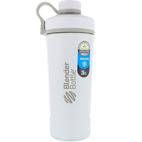 Blender Bottle, Blender Bottle Radian, Insulated Stainless Steel, Matte White, 26 oz Review