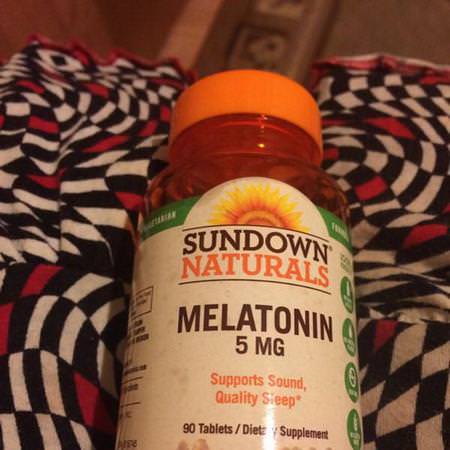 Sundown Naturals Melatonin - Melatonin, Sömn, Kosttillskott