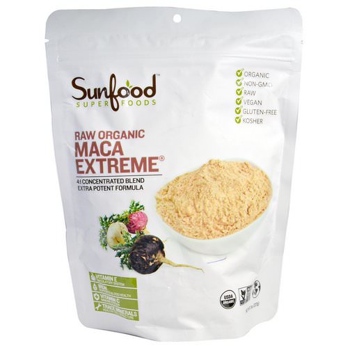 Sunfood, Raw Organic Maca Extreme, 8 oz (227 g) Review