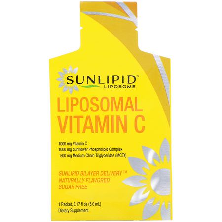 Sunlipid Liposomal Vitamin C Cold Cough Flu - Influensa, Hosta, Förkylning, Liposomalt Vitamin C