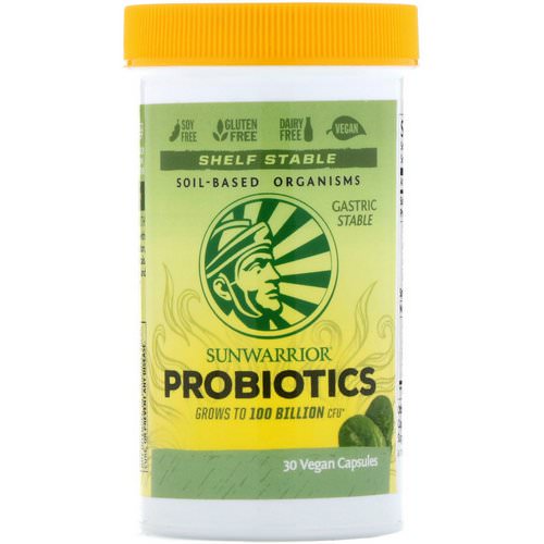 Sunwarrior, Probiotics, 30 Vegan Capsules Review