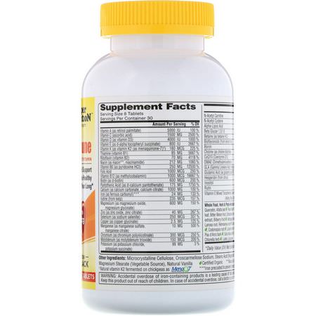Multivitaminer, Kosttillskott: Super Nutrition, Super Immune, Immune-Strengthening Multivitamin, 240 Tablets