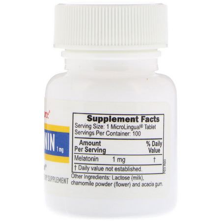 Melatonin, Sömn, Kosttillskott: Superior Source, Melatonin, 1 mg, 100 MicroLingual Instant Dissolve Tablets