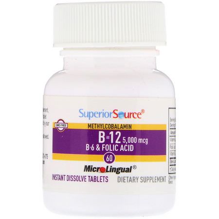 Superior Source Vitamin B Formulas - Vitamin B, Vitaminer, Kosttillskott