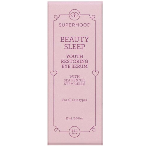 Supermood, Beauty Sleep, Youth Restoring Eye Serum, 0.5 fl oz (15 ml) Review