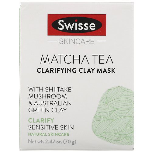 Swisse, Skincare, Matcha Tea Clarifying Clay Mask, 2.47 oz (70 g) Review
