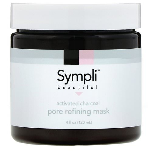 Sympli Beautiful, Activated Charcoal Pore Refining Mask, 4 fl oz (120 ml) Review