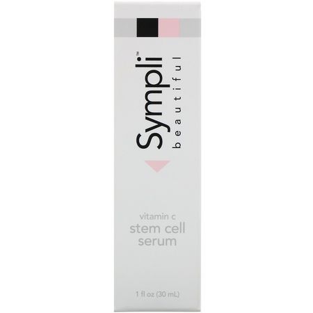 C-Vitamin Serum, Behandlingar, Skönhet: Sympli Beautiful, Vitamin C Stem Cell Serum, 1 fl oz (30 ml)