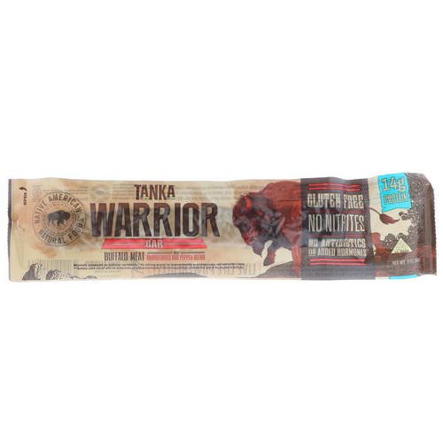 Tanka, Warrior Bar, Buffalo Meat with Cranberries and Pepper Blend, 2 oz (56 g) Review