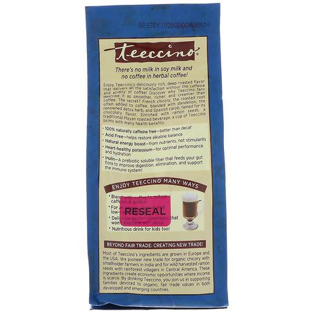 Teeccino Herbal Coffee Alternative - Alternativt Örtkaffe, Kaffe