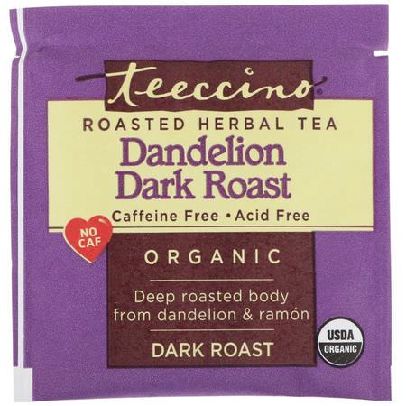 Teeccino Herbal Tea Dandelion Tea - Maskroste, Örtte