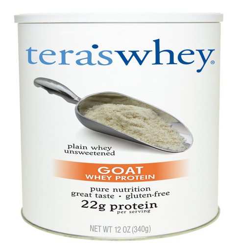 Tera's Whey, Goat Whey Protein, Plain Whey Unsweetened, 12 oz (340 g) Review