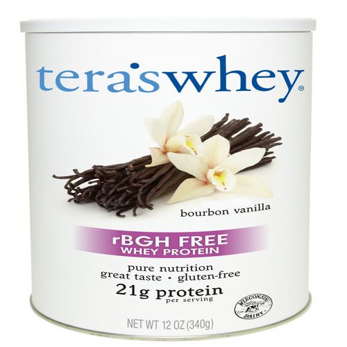Tera's Whey, Grass Fed, Simply Pure Whey Protein, Bourbon Vanilla, 12 oz (340 g) Review
