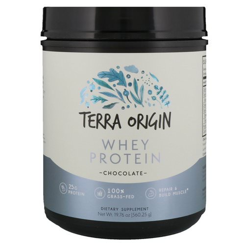Terra Origin, Whey Protein, Chocolate, 1.2 lbs (560.25 g) Review
