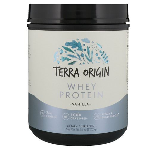 Terra Origin, Whey Protein, Vanilla, 1.14 lbs (517.2 g) Review