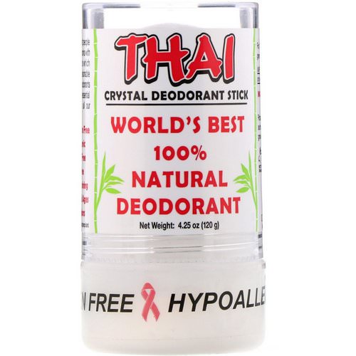 Thai Deodorant Stone, Thai Crystal Deodorant Stick, 4.25 oz (120 g) Review