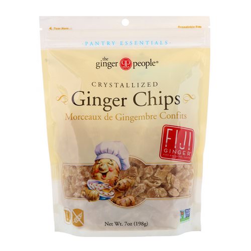 The Ginger People, Crystallized Ginger Chips, 7 oz (198 g) Review