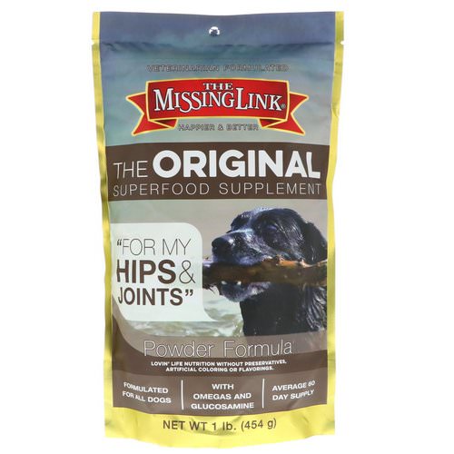 The Missing Link, For Canine Hips & Joints, Powder Formula, 1 lb (454 g) Review