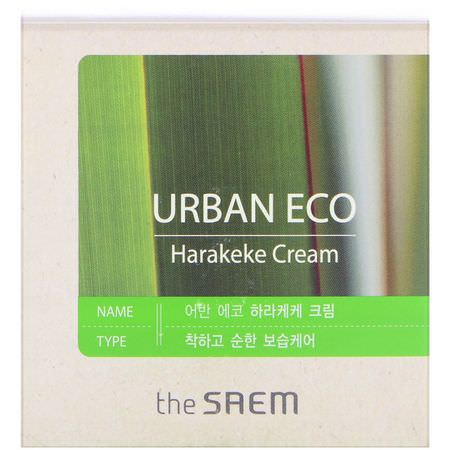 K-Beauty Moisturizers, Creams, Face Moisturizers, Beauty: The Saem, Urban Eco, Harakeke Cream, 2.02 fl oz (60 ml)