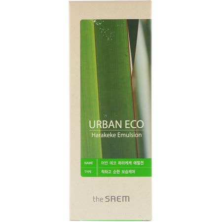 K-Beauty Moisturizers, Creams, Face Moisturizers, Beauty: The Saem, Urban Eco, Harakeke Emulsion, 4.73 fl oz (140 ml)