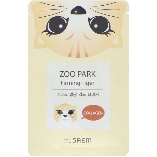 The Saem, Zoo Park, Firming Tiger Mask, 1 Mask, 0.84 fl oz (25 ml) Review