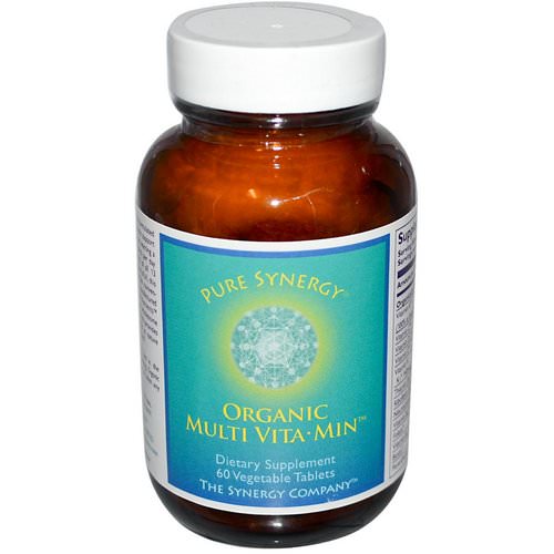 The Synergy Company, Organic Multi Vita Min, 60 Vegetable Tablets Review