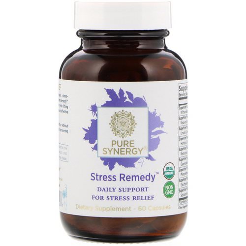 The Synergy Company, Stress Remedy, 60 Capsules Review