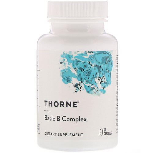 Thorne Research, Basic B Complex, 60 Capsules Review