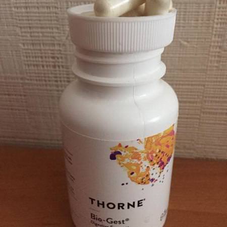 Thorne Research Digestive Enzyme Formulas - Digestive Enzymer, Digestion, Supplements