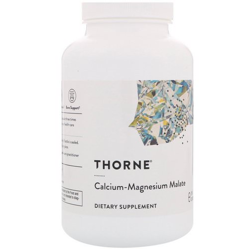 Thorne Research, Calcium-Magnesium Malate, 240 Capsules Review