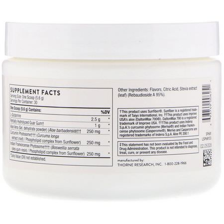 Aminosyror, Kosttillskott: Thorne Research, EnteroMend, Orange Vanilla, 5.9 oz (168 g)