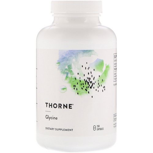 Thorne Research, Glycine, 250 Capsules Review