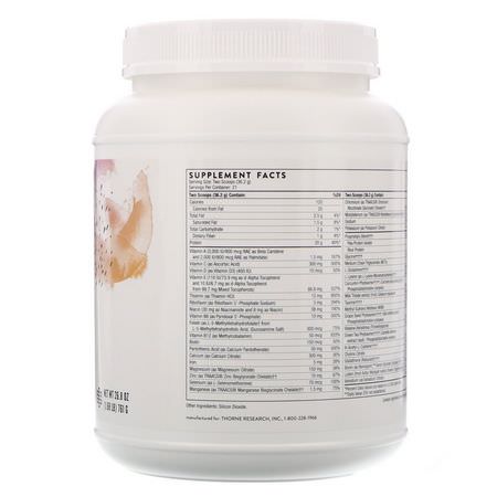 Rensa, Detox, Kosttillskott, Protein: Thorne Research, MediClear Plus, 1.68 lbs (761 g)