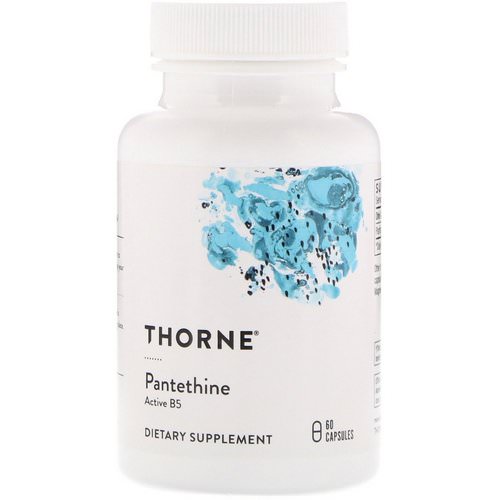 Thorne Research, Pantethine, 60 Capsules Review