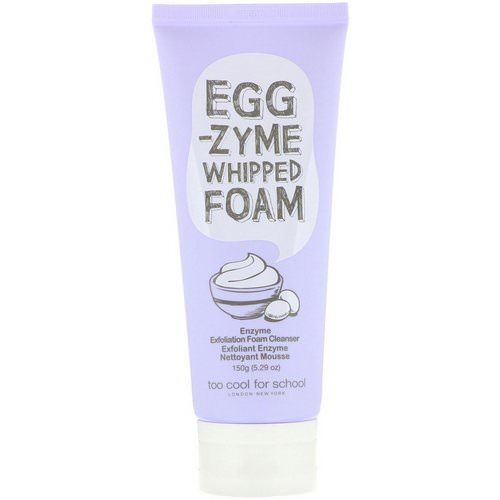 Too Cool for School, Egg-zyme Whipped Foam, Enzyme Exfoliation Foam Cleanser, 5.29 oz (150 g) Review