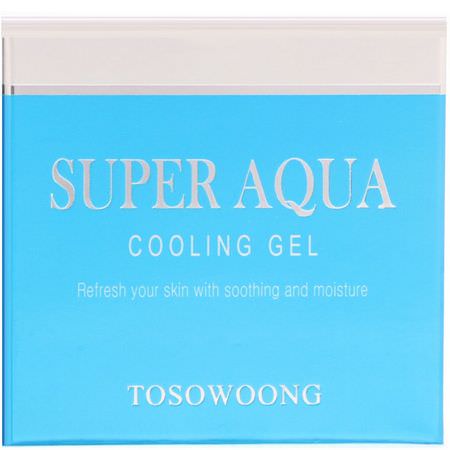 Hydrating, Behandlingar, Serums, K-Beauty Behandlings: Tosowoong, Super Aqua Cooling Gel, 80 g