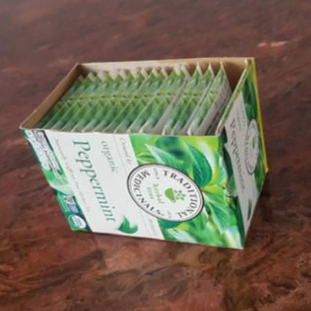 Traditional Medicinals Medicinal Teas Peppermint Tea - Pepparmintte, Medicinska Te
