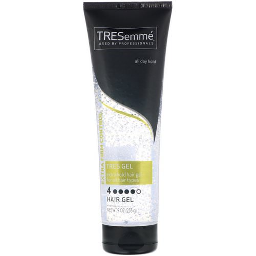 Tresemme, Tres Gel, Extra Firm Control Hair Gel, 9 oz (255 g) Review