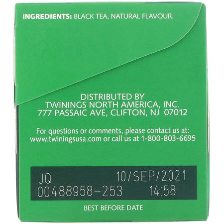 Svart Te: Twinings, Black Tea, Christmas Tea, 20 Tea Bags, 1.41 oz (40 g)